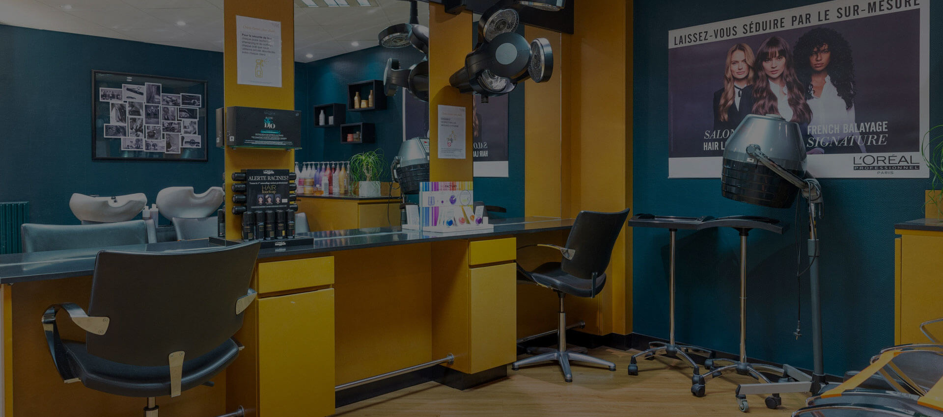 Coiffure pour homme et femme